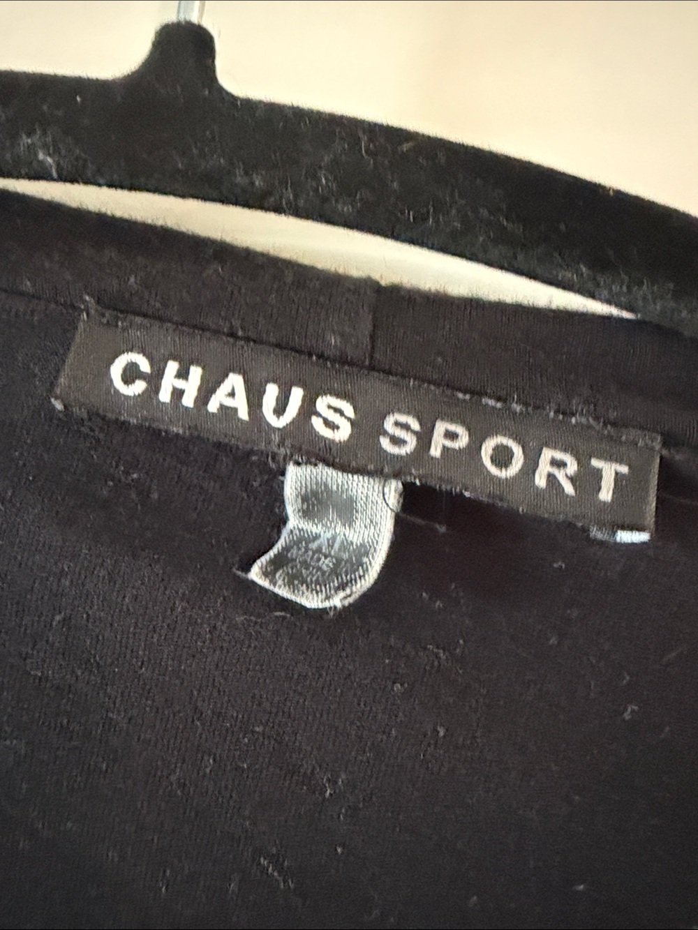 Chaus Sport Black Studded Zip-Front Bomber Hoodie - Picture 2 of 6
